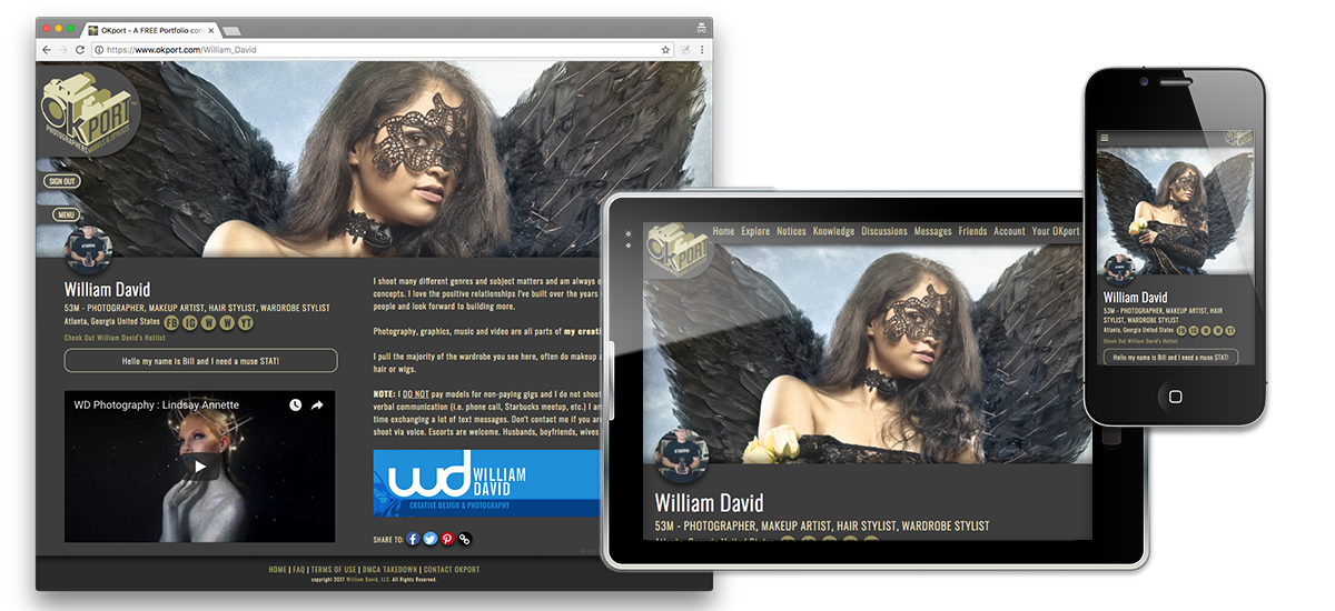William David Reichardt Creative Website Design